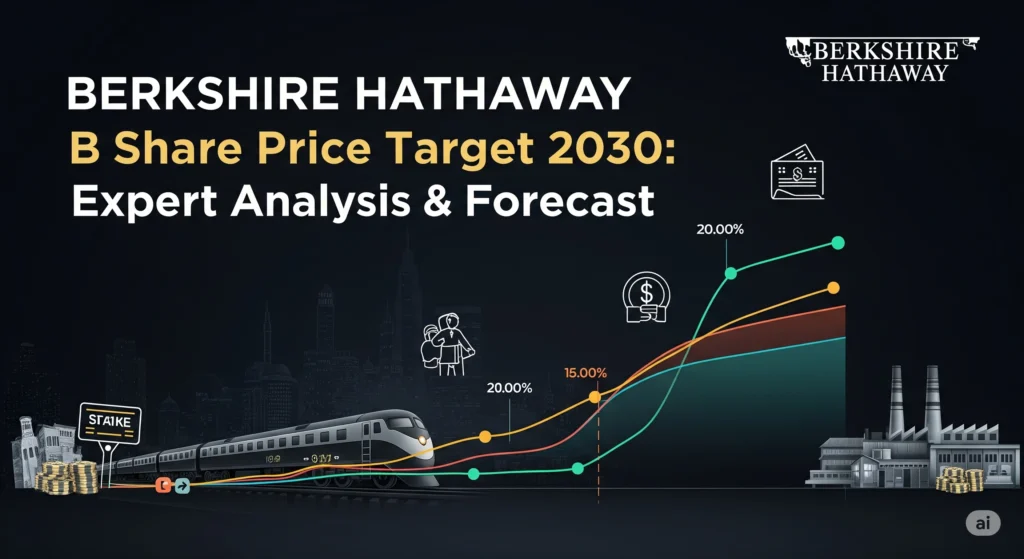 berkshire hathaway b share price target 2030