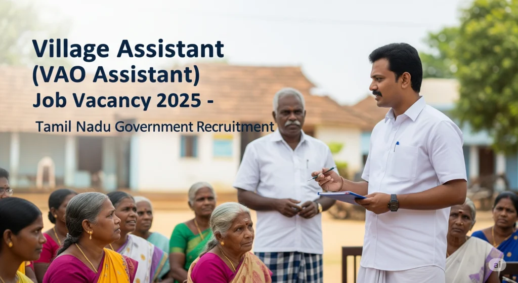 village assistant job vacancy