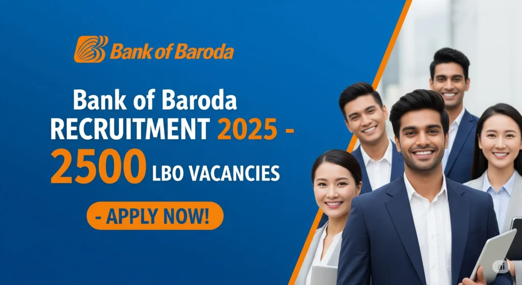 Bank of Baroda Job Vacancy 2025