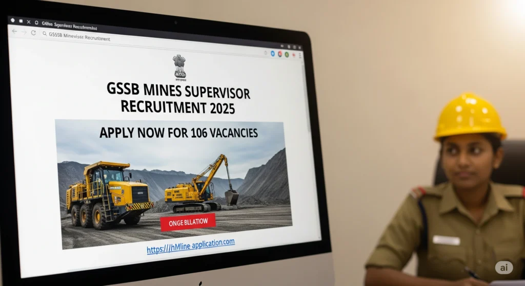 GSSSB Mines Supervisor Recruitment 2025: Apply Now