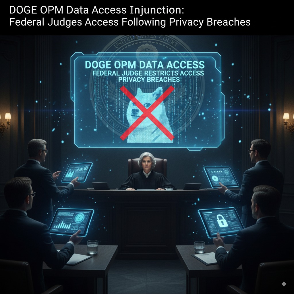 DOGE OPM Data Access Injunction