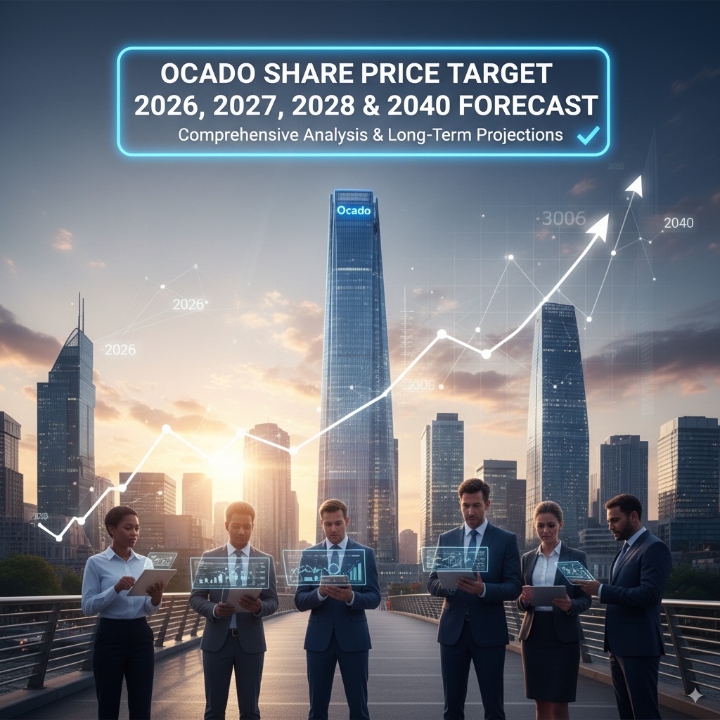 Ocado Share Price Target 2026, 2027, 2028, 2030 & 2040 Forecast